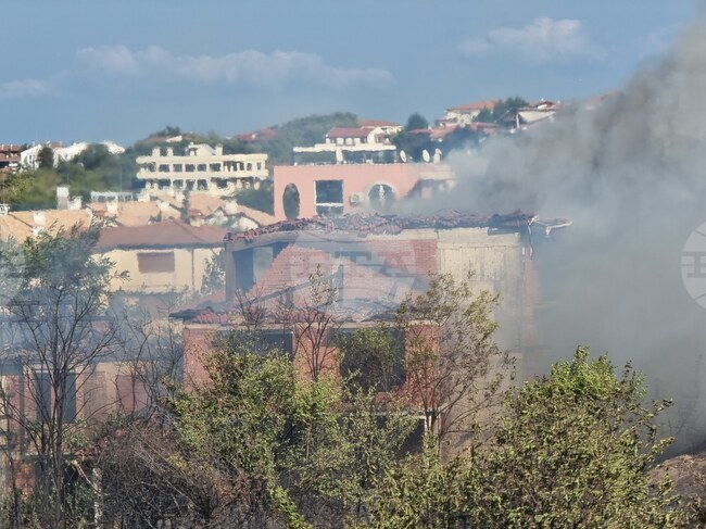 Созопол - къмпинг "Каваци" - пожар