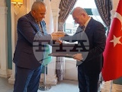 Министрите на вътрешните работи на България и Турция Иван Демерджиев и Сюлейман Сойлу проведоха работна среща в Истанбул