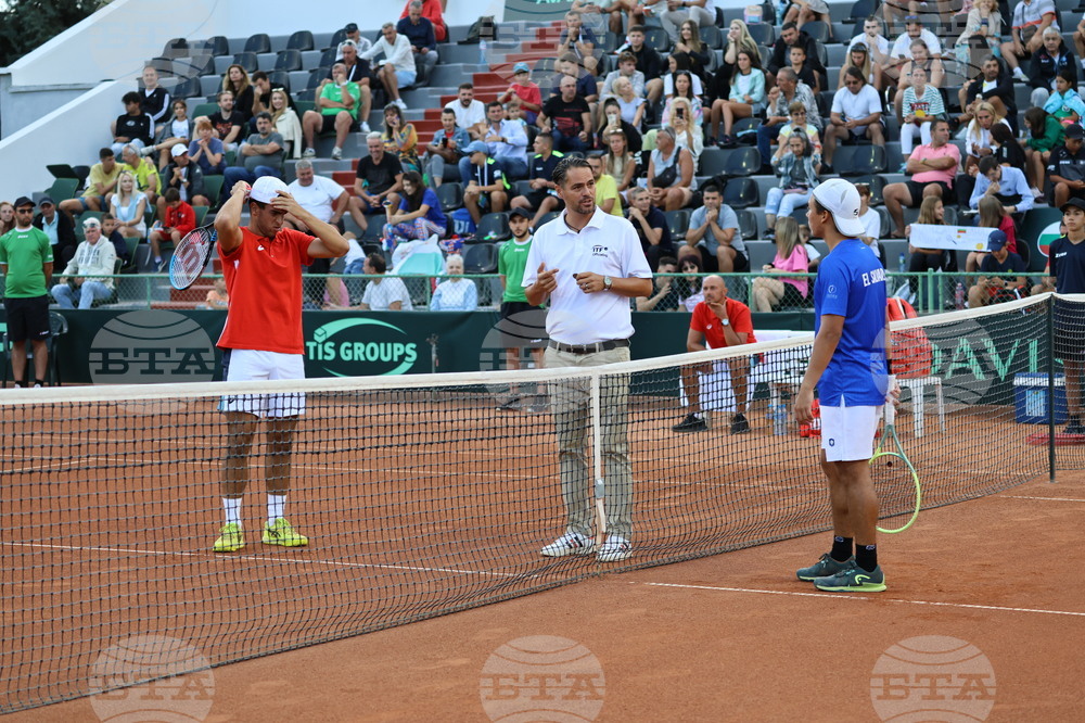 Пловдив - тенис на корт - Световна група I на Купа “Дейвис” - Янаки Милев - Сезар Круз