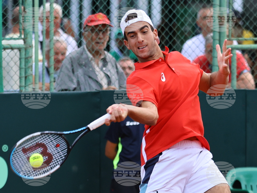 Пловдив - тенис на корт - Световна група I на Купа “Дейвис” - Янаки Милев - Сезар Круз