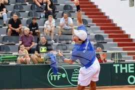 Пловдив - тенис на корт - Световна група I на Купа “Дейвис” - Янаки Милев - Сезар Круз