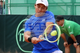 Пловдив - тенис на корт - Световна група I на Купа “Дейвис” - Янаки Милев - Сезар Круз