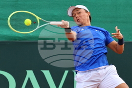 Пловдив - тенис на корт - Световна група I на Купа “Дейвис” - Янаки Милев - Сезар Круз