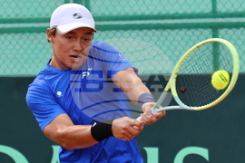 Пловдив - тенис на корт - Световна група I на Купа “Дейвис” - Янаки Милев - Сезар Круз