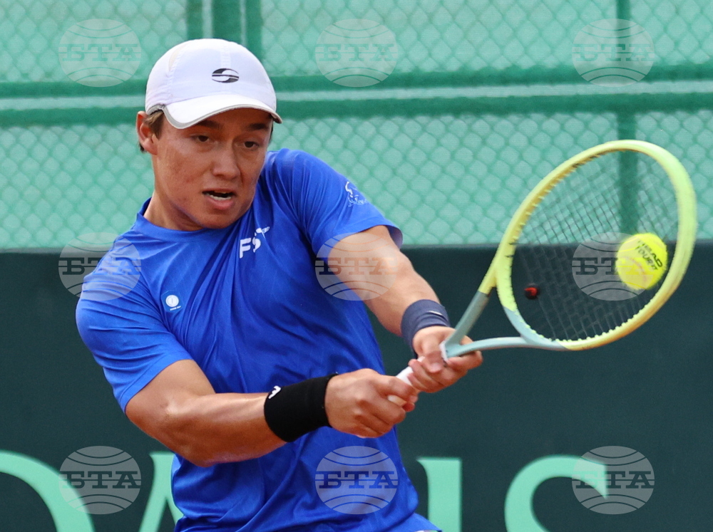 Пловдив - тенис на корт - Световна група I на Купа “Дейвис” - Янаки Милев - Сезар Круз