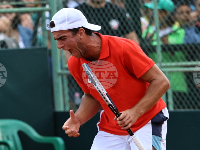 Янаки Милев постигна трета поредна победа на турнир по тенис от сериите "Чалънджър" в Германия