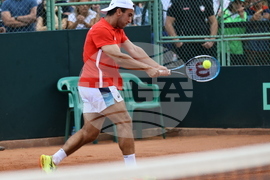 Пловдив - тенис на корт - Световна група I на Купа “Дейвис” - Янаки Милев - Сезар Круз