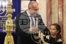 Софийска синагога - Ханука - церемония