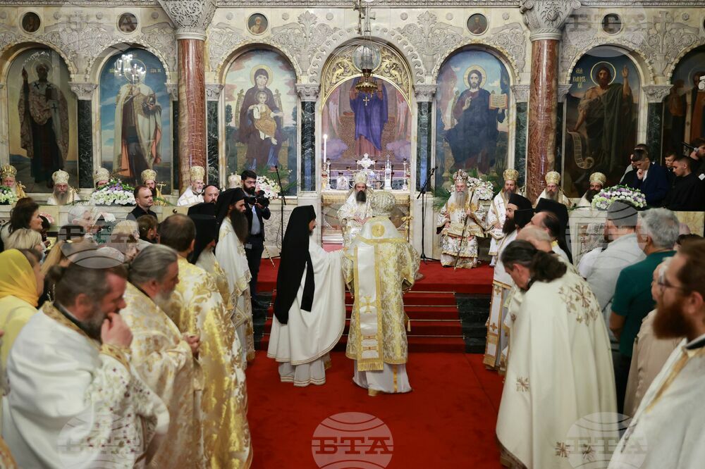 Храм „Св. Александър Невски“ - хиротония - архимандрит Мелетий