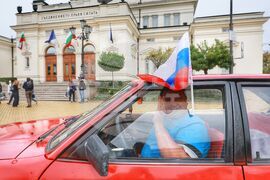 Ретро автомобили - парад