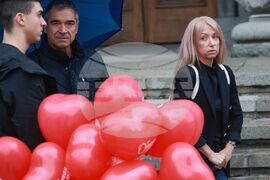 Сдружение "Ангели на пътя" - протест