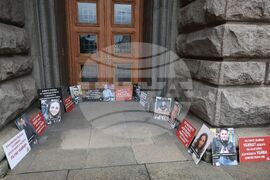 Сдружение "Ангели на пътя" - протест