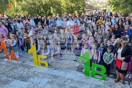 Добрич - училище „Димитър Талев" - първи учебен ден