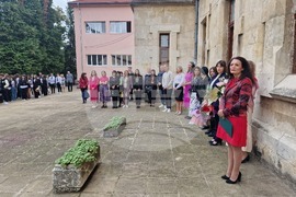 Разград - гимназия - първи учебен ден