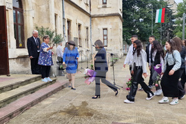 Разград - гимназия - първи учебен ден