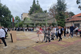 Разград - гимназия - първи учебен ден