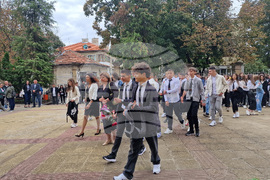 Разград - гимназия - първи учебен ден