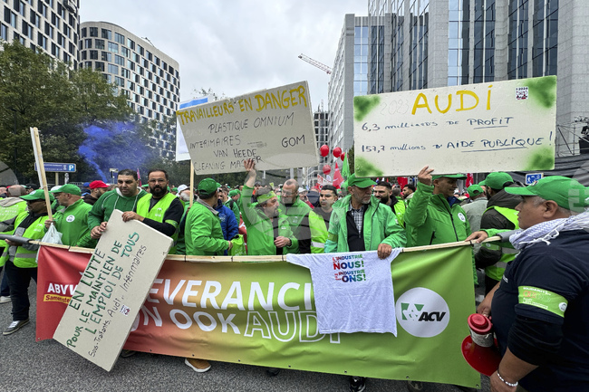 Европейският парламент одобри 7,5 млн. евро помощ за съкратени бивши служители на „Ауди“ в Белгия 