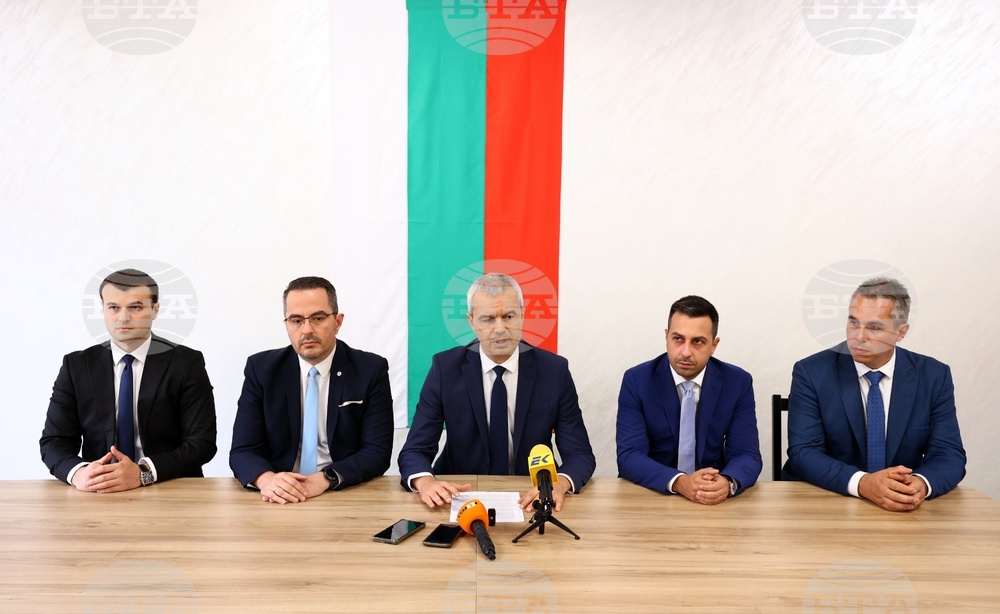 „Възраждане“ - пресконференция