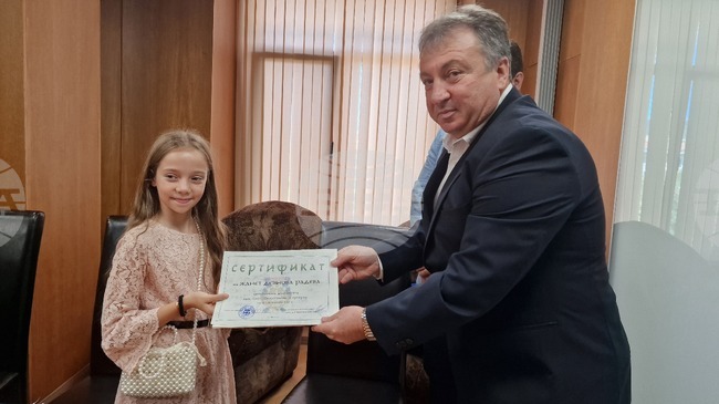 Шумен - зам.-кмет за един ден - Жанет Радева