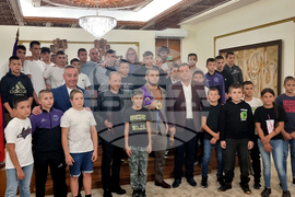 Велико Търново - олимпийски шампион - награди - връчване