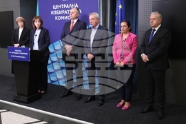 Централна избирателна комисия - Министерски съвет - брифинг
