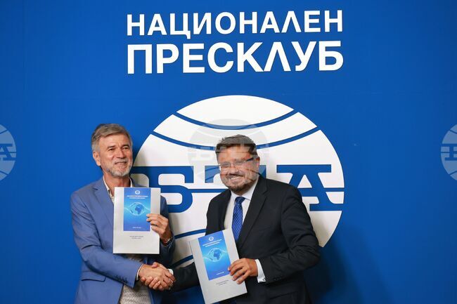 Национален пресклуб на БТА - София - медийно партньорство - споразумение 
