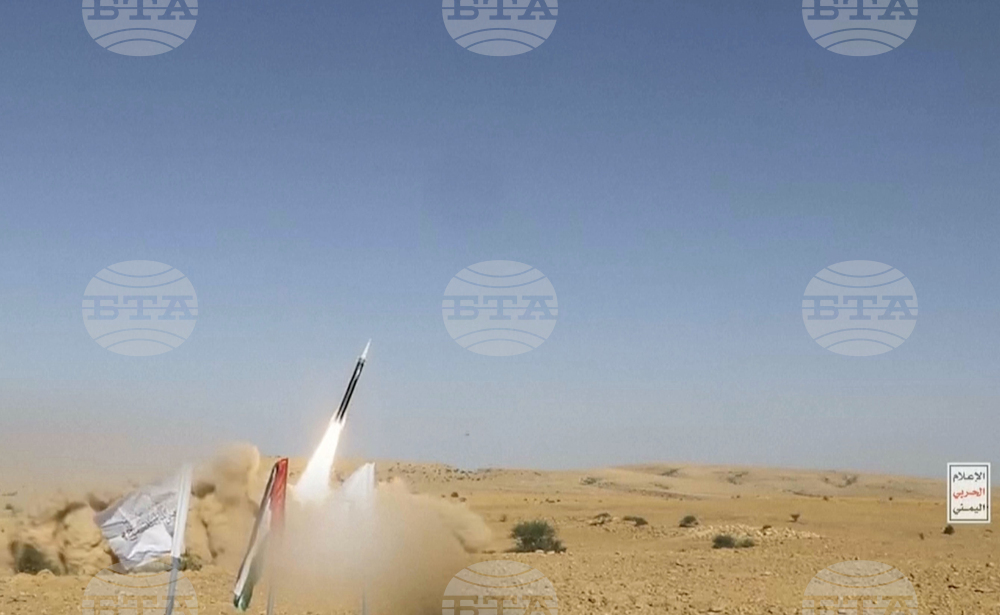 Израелската армия обяви, че е прехванала две ракети, изстреляни от Йемен
