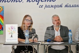 Бургас - кампания „Шанс за таланта на Бургас“ - пресконференция
