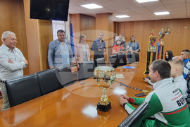 Шумен - спортисти - среща - награждаване