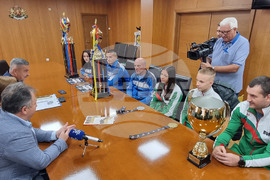 Шумен - спортисти - среща - награждаване