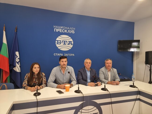 Пресконференция на председателя на Общински съвет Стара Загора Ивета Лазарова