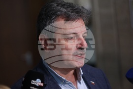 Народно събрание - кулоари - Александър Симидчиев - брифинг