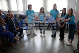 СУ "Св. Седмочисленици" - ученици - Програма “Стъпки заедно” - Галин Цоков - посещение