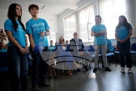 СУ "Св. Седмочисленици" - ученици - Програма “Стъпки заедно” - Галин Цоков - посещение