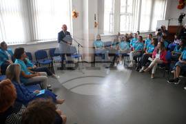 СУ "Св. Седмочисленици" - ученици - Програма “Стъпки заедно” - Галин Цоков - посещение