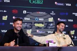 Григор Димитров - Новак Джокович - пресконференция