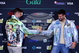 Григор Димитров - Новак Джокович - пресконференция