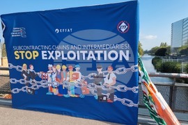 Франция - Страсбург - проест пред Европейския парламент