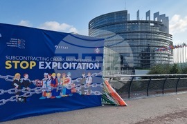 Франция - Страсбург - проест пред Европейския парламент