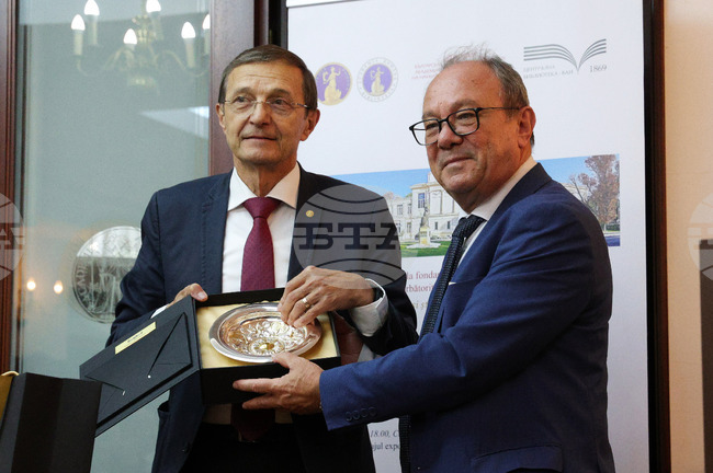  БАН - Румънска академия - споразумение - подписване