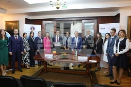 Румъния - БАН - изложба - откриване