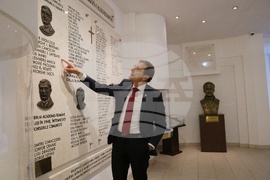 Румъния - БАН - изложба - откриване