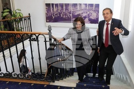 Румъния - БАН - изложба - откриване