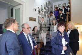 Румъния - БАН - изложба - откриване