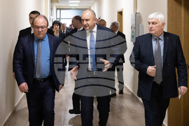 Румен Радев - Институт по роботика - посещение