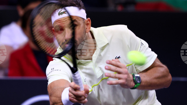 Григор Димитров стартира на двойки участието си на турнира в Далас