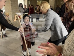 Коледари наричаха за здраве и благоденствие в Окръжен съд – Кюстендил 