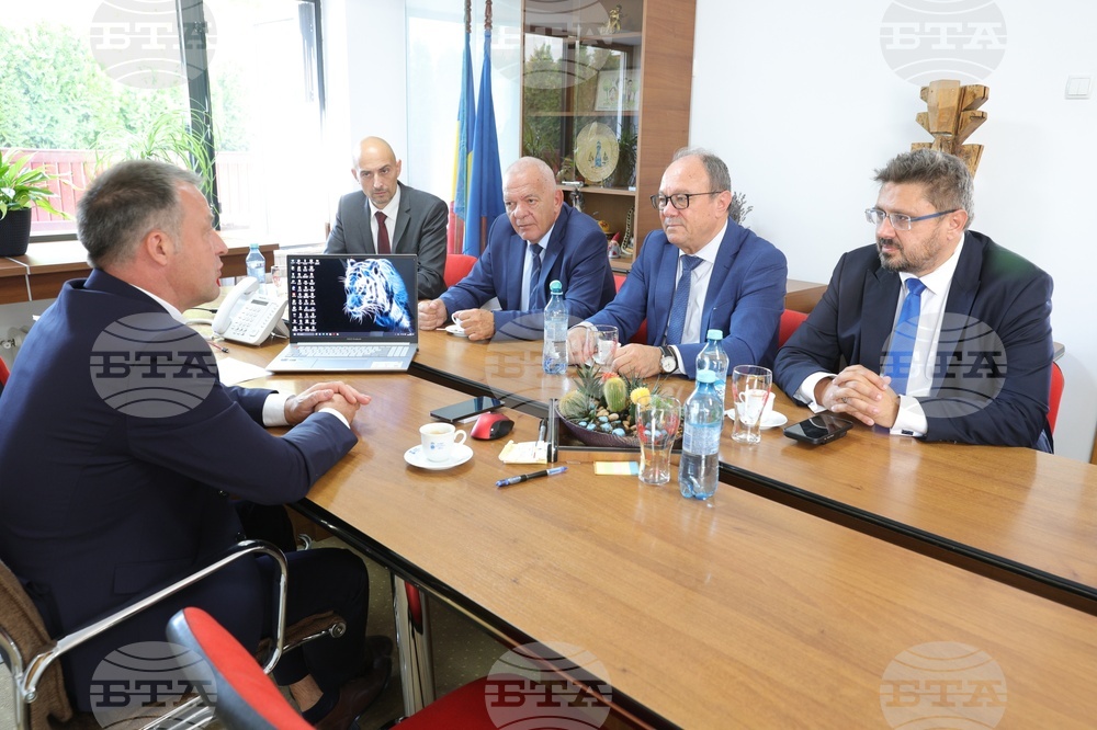 Румъния - Браила - БАН - делегация