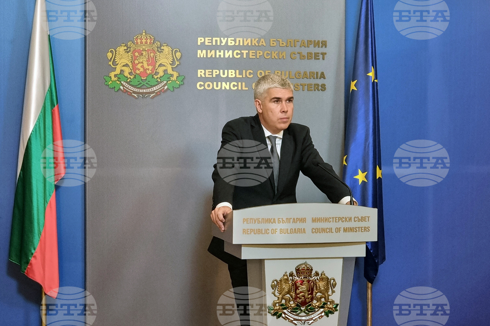 Министерски съвет - Владимир Малинов - брифинг